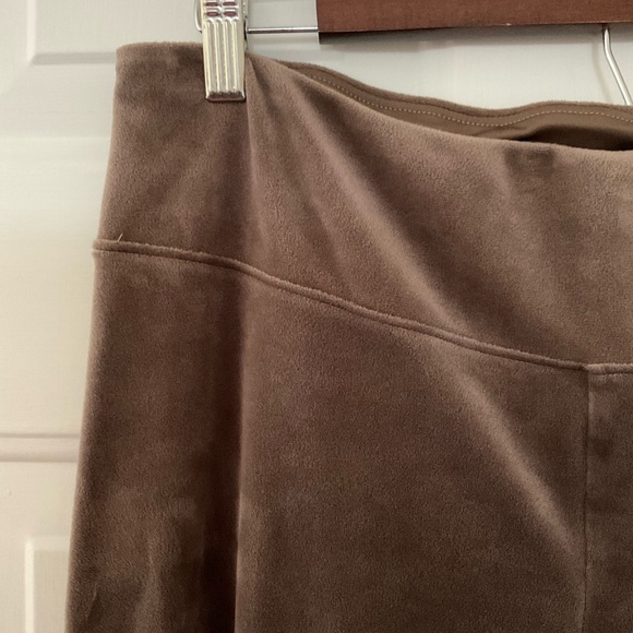 Pure Jill 2 Piece Plush Lounge Legging Top Set Size XL Brown - Picture 10 of 12